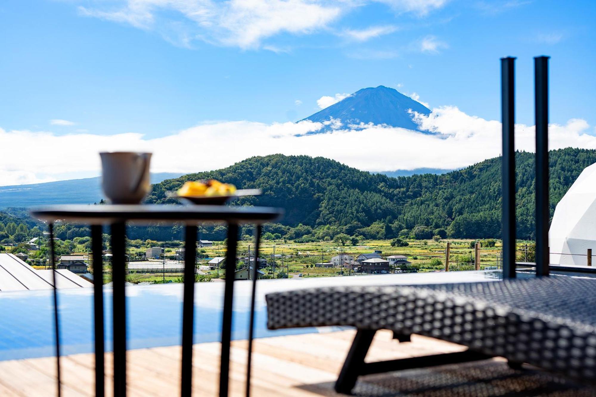 Fuji View And Spa Resort Tsumugi Kawaguchiko ฟูจิคาวากุจิโกะ ภายนอก รูปภาพ