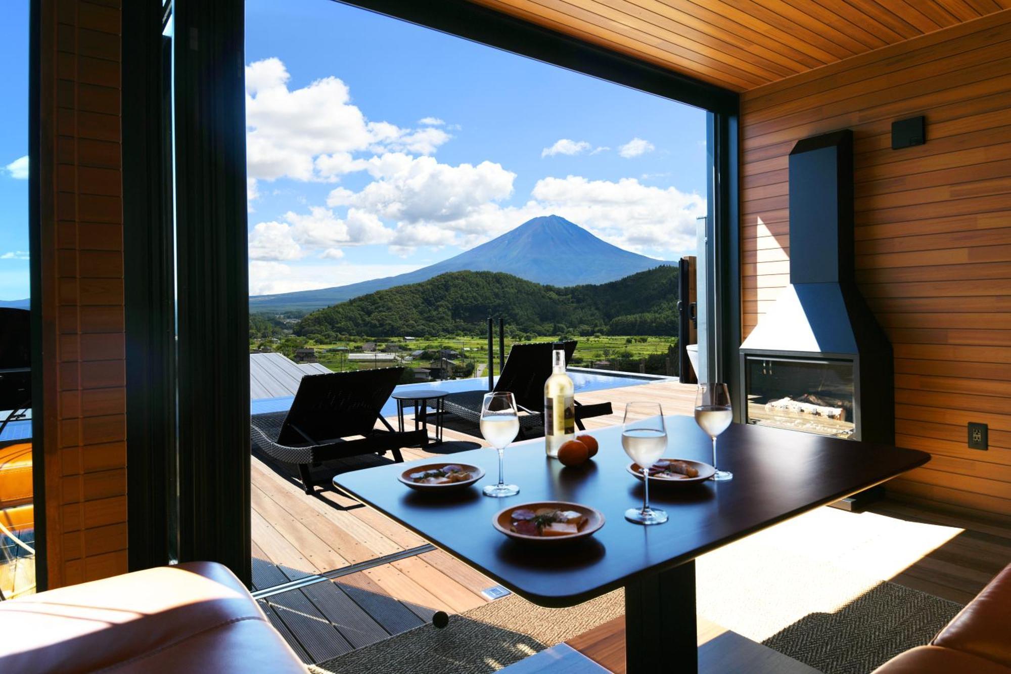Fuji View And Spa Resort Tsumugi Kawaguchiko ฟูจิคาวากุจิโกะ ภายนอก รูปภาพ