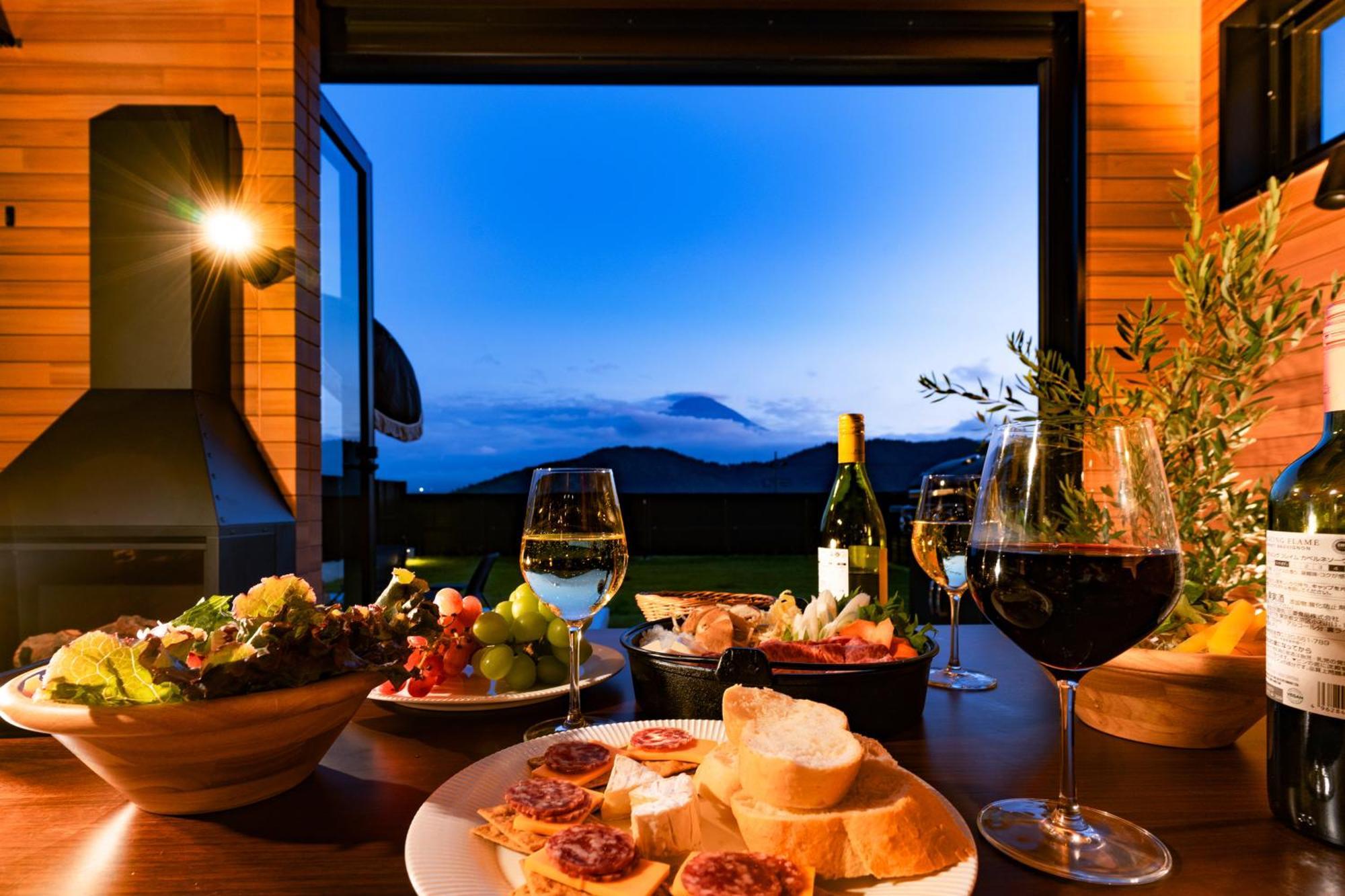 Fuji View And Spa Resort Tsumugi Kawaguchiko ฟูจิคาวากุจิโกะ ภายนอก รูปภาพ